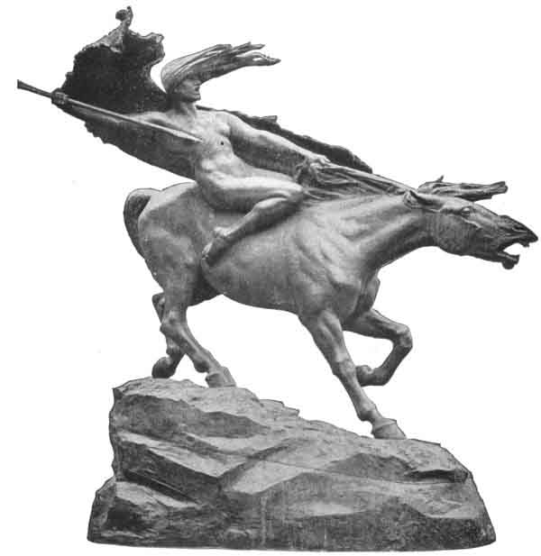 A VALKYRIE<BR> From the sculpture by Sinding<BR> Photographed by Vilhelm Tryde